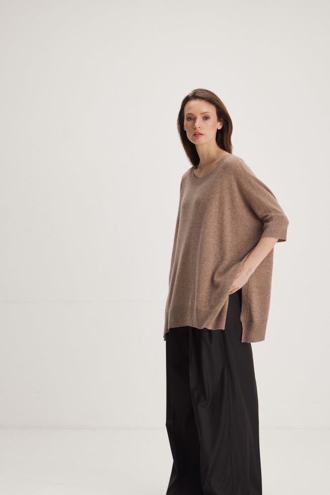 Poncho with Sleeves
